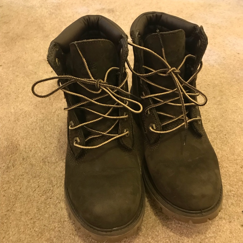 Dark Brown Timberlands